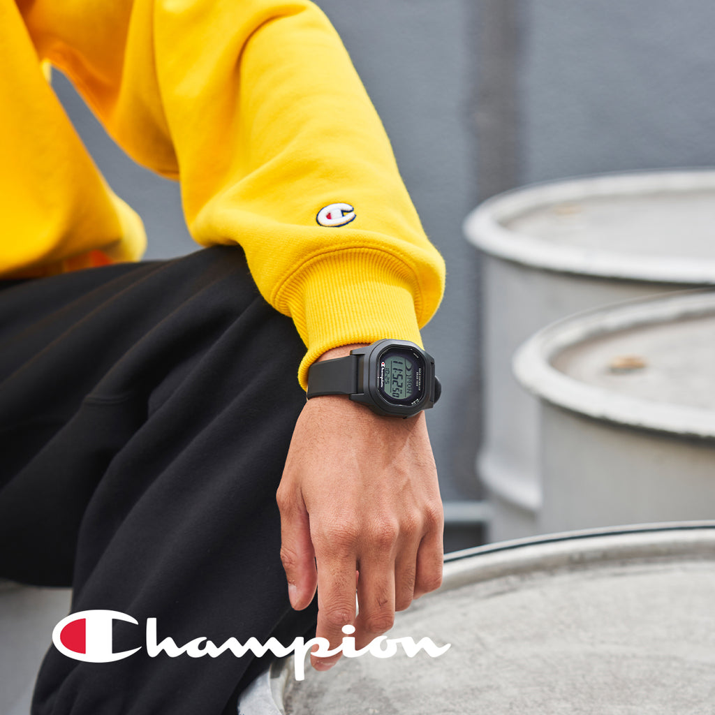 Champion ソーラーテック電波 ブラック – Q&Q SmileSolar ONLINE STORE